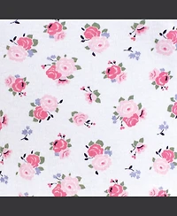 Luvable Friends Baby Girls 6Pk Long Sleeve Bodysuits