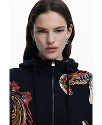 Desigual Women's Sweatshirt designed by Mr. Christian Lacroix