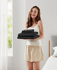 510 Design Super 144-Thread Count Cotton 4-Pc. Sheet Set