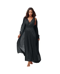 Amoureuse Plus Peignoir 2-Piece Tricot Gown & Robe