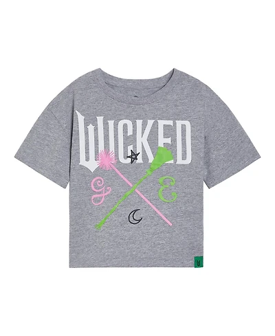 Wicked Girls Universal Studios Boxy Drop Shoulder T-Shirt