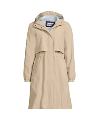 Lands' End Women's Squall Packable Long Raincoat