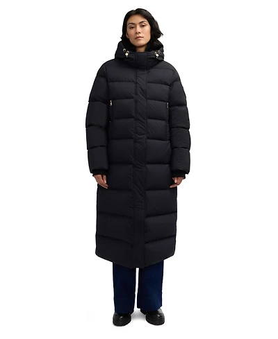 Pajar Women's Verity Long Boxy Channel Quilted Puffer
