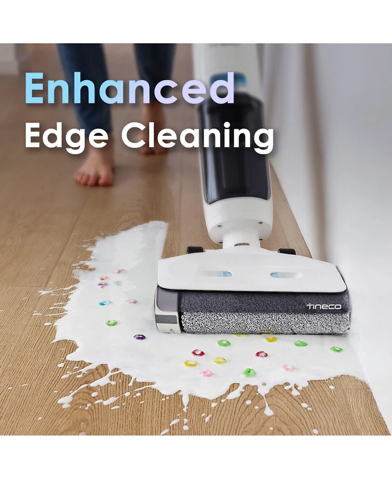 Tineco Go H2O Cordless Wet/Dry Floor Washer with Enhanced Edge Cleaning and Self-Clean Mode (GH203)