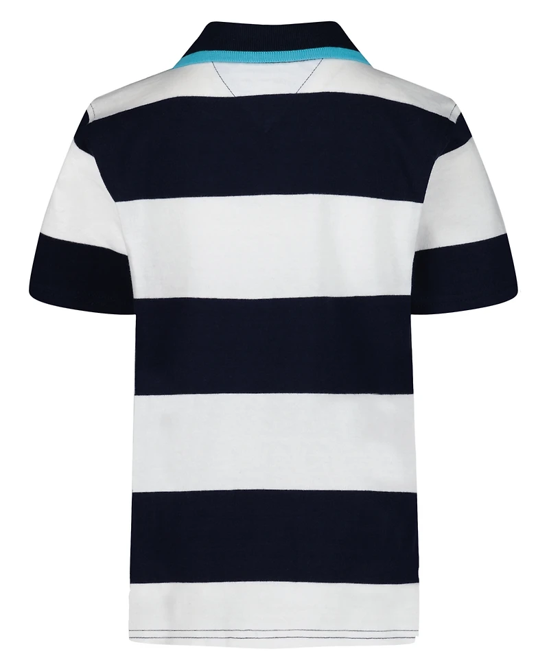 Tommy Hilfiger Toddler and Little Boys Mariner Stripe Polo Shirt