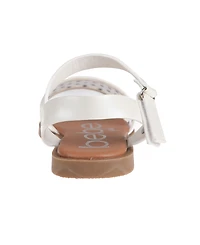 Bebe Little Girls Sparkly Fashion with Rhinestone Sandals