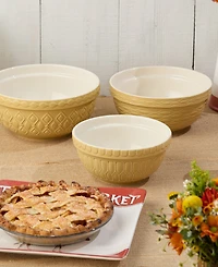 Certified International Vintage Farm Mixing Bowls, Set of 3