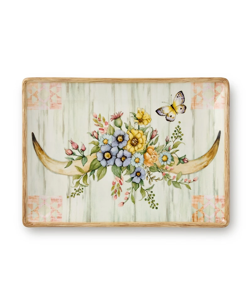 Certified International Rosewood Rectangular Platter