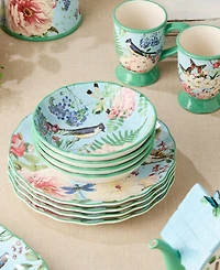 Certified International Flora Soup Bowls, Set of 4, Service for 4