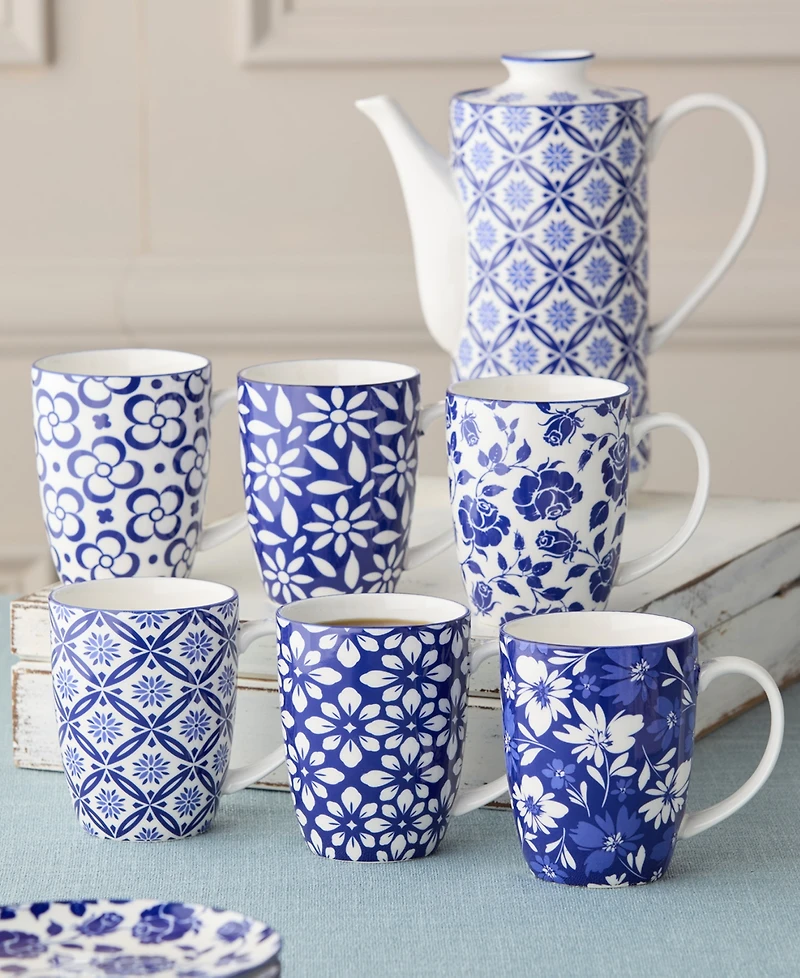 Certified International Madison Mugs, Set of 6