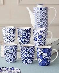 Certified International Madison Mugs, Set of 6
