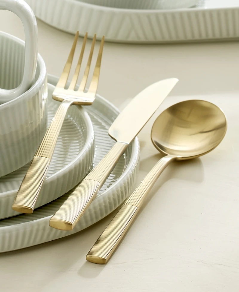 Lenox Modulus Satin 20-Pc. Flatware Set, Service for 4