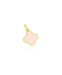 The Lovery Pink Pearl Clover Charm 14K Gold - 10 millimeters