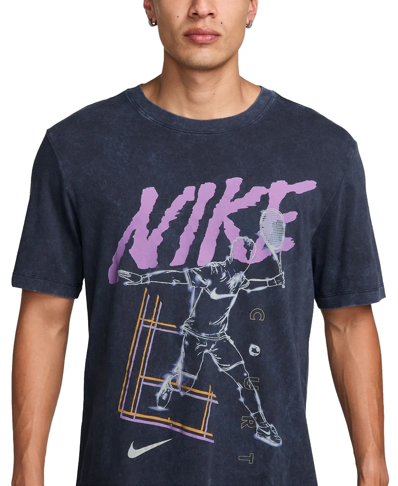 Nike Men's Tennis Logo Graphic T-Shirt