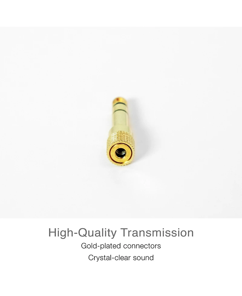 Mee audio 1/4" (6.3 mm) Stereo Audio Adapter ( Pack