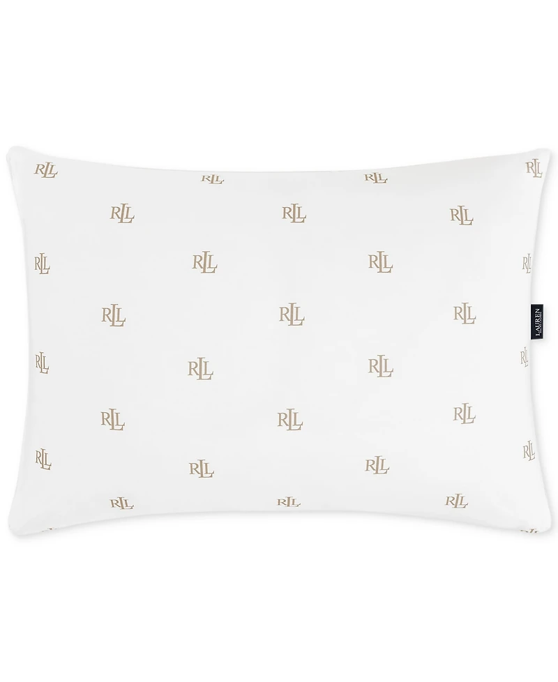 Lauren Ralph Lauren Logo Firm Density 2-Pack Down Alternative Pillow