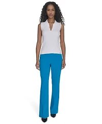 Calvin Klein Women's Johnny-Collar Sleeveless Sweater