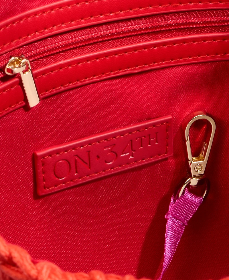 On 34th Crochet Medium Tote Bag, Exclusively at Macy's