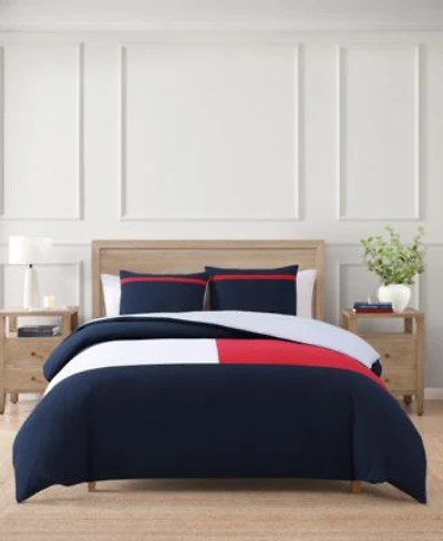 Tommy Hilfiger Iconic Anniversary Seersucker Duvet Cover Set