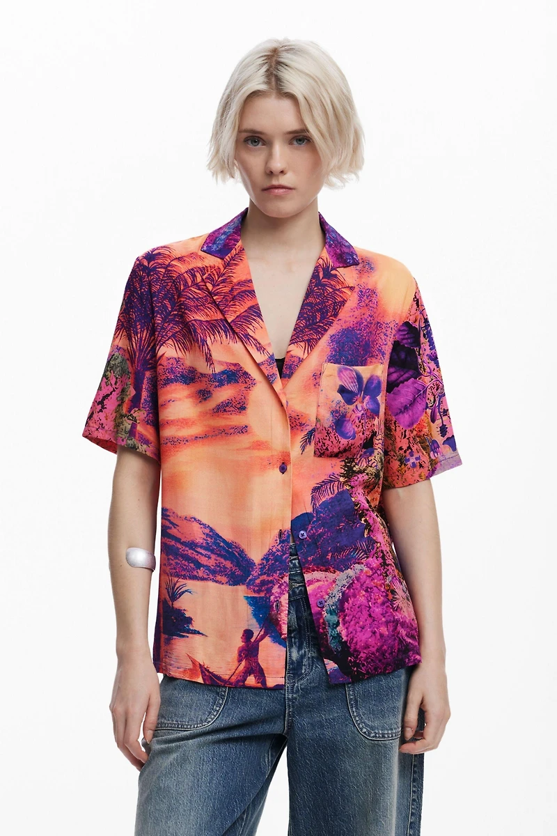 Desigual Women's Shirt designed by Mr. Christian Lacroix