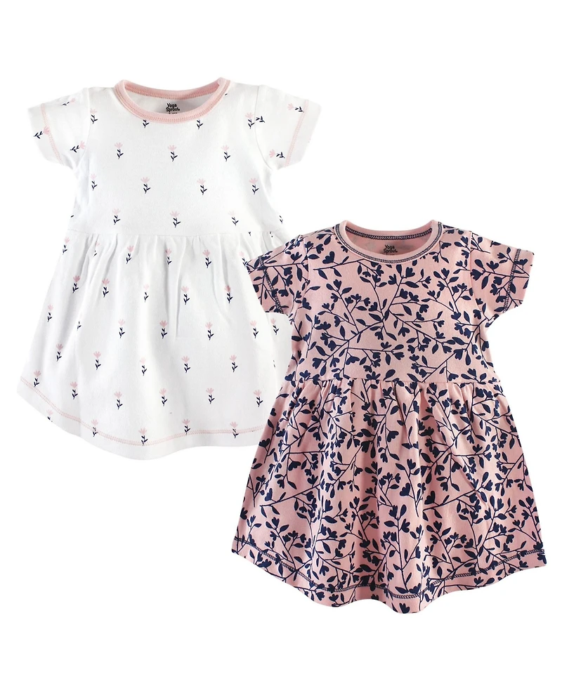 Yoga Sprout Baby Girls Soft Cotton Gowns
