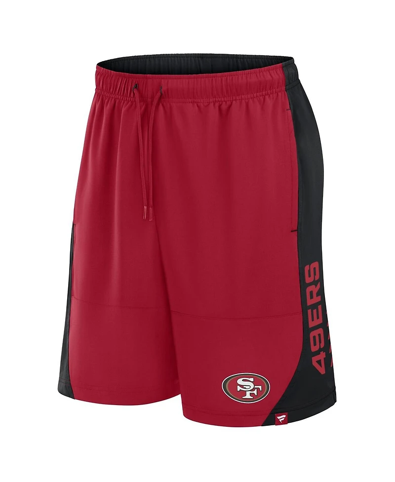 Fanatics Men's Scarlet San Francisco 49ers No Defense Shorts