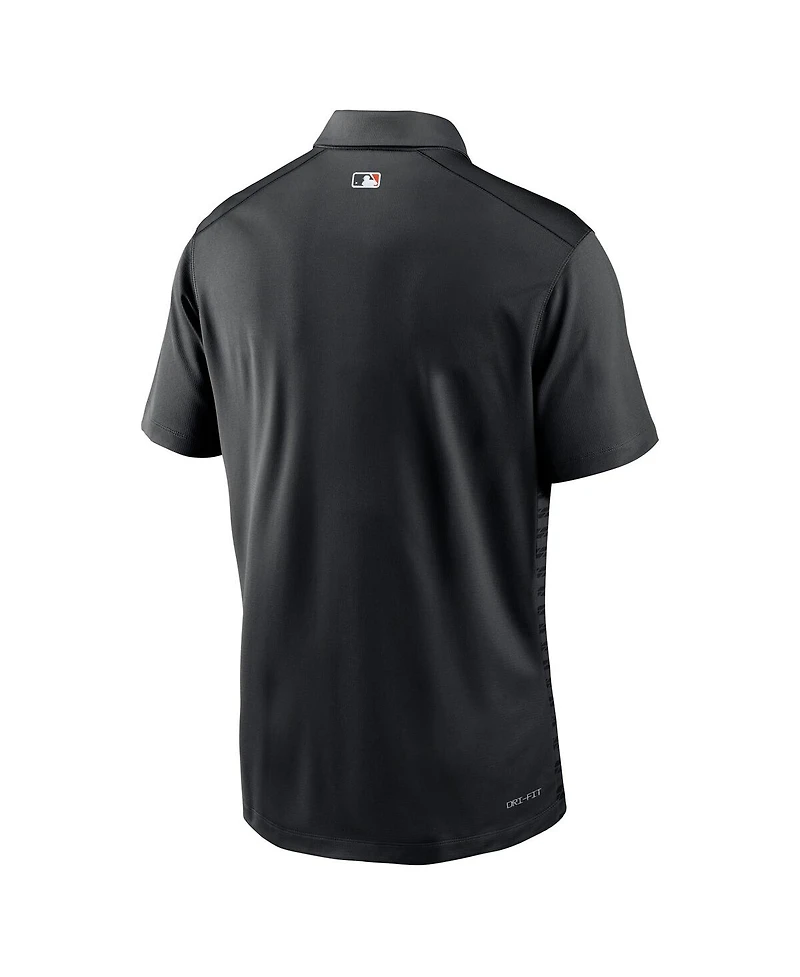 Nike Men's Black Baltimore Orioles Authentic Collection Victory Performance Polo Shirt