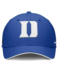 Nike Men's Royal Duke Blue Devils 2025 Dugout Coaches Rise Swoosh Performance Flex Hat