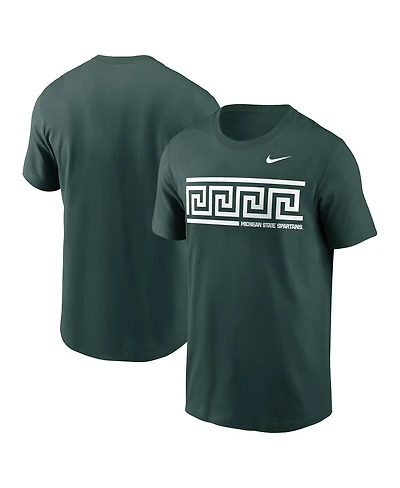 Nike Men's Green Michigan State Spartans Campus Local T-Shirt