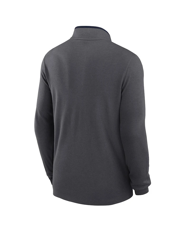 Nike Men's Anthracite West Virginia Mountaineers Victory Performance Half-Zip Sweatshirt