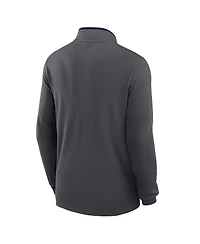 Nike Men's Anthracite West Virginia Mountaineers Victory Performance Half-Zip Sweatshirt