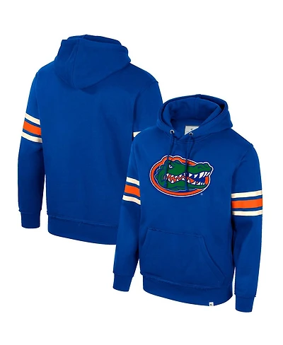 Colosseum Men's Royal Florida Gators Saluting Pullover Hoodie