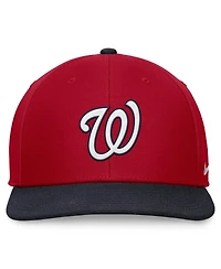 Nike Men's Red/Navy Washington Nationals Two-Tone Snapback Hat