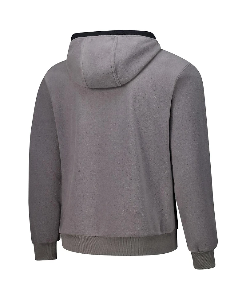 Columbia Men's Gray Purdue Boilermakers Flanker Fleece Pullover Hoodie
