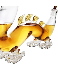 The Wine Savant Year Of The Dragon Whiskey and Wine Decanter