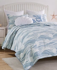 Greenland Home Fashions Dover Reversible Matelasse -Pc. Coverlet Set