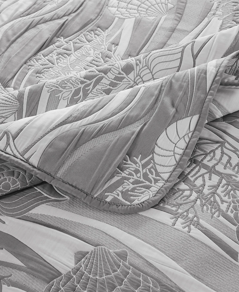 Greenland Home Fashions Dover Reversible Matelasse -Pc. Coverlet Set