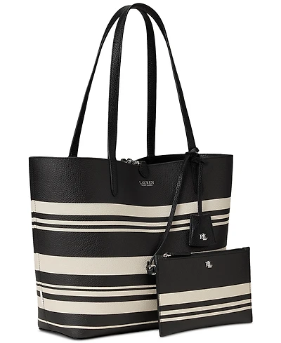 Lauren Ralph Large Reversible Tote Bag