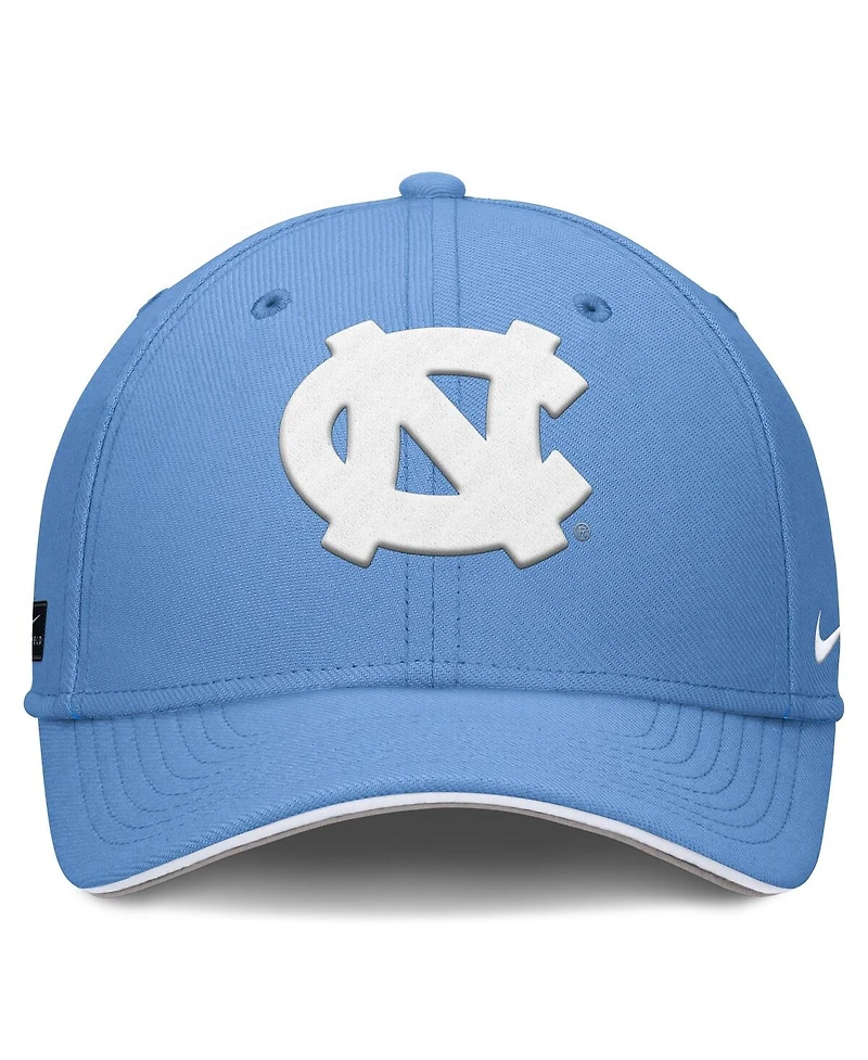 Nike Men's Carolina Blue North Tar Heels 2025 Dugout Coaches Rise Swoosh Performance Flex Hat