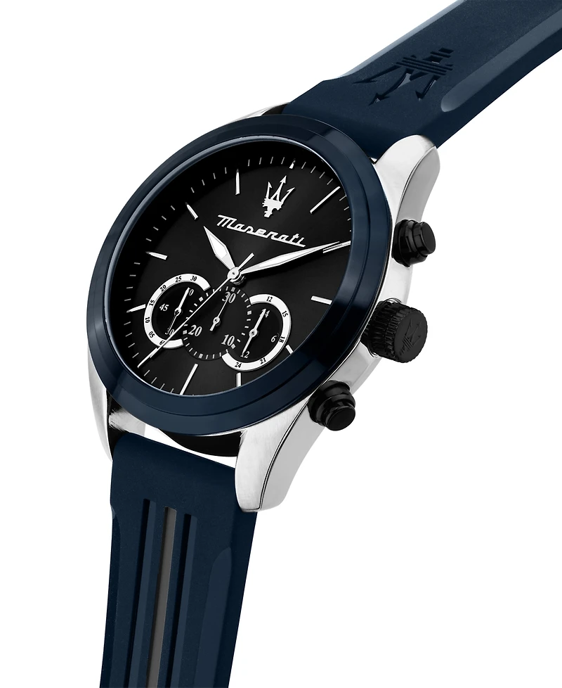 Maserati Men's Chronograph Satin Stainless Steel Watch, 45mm