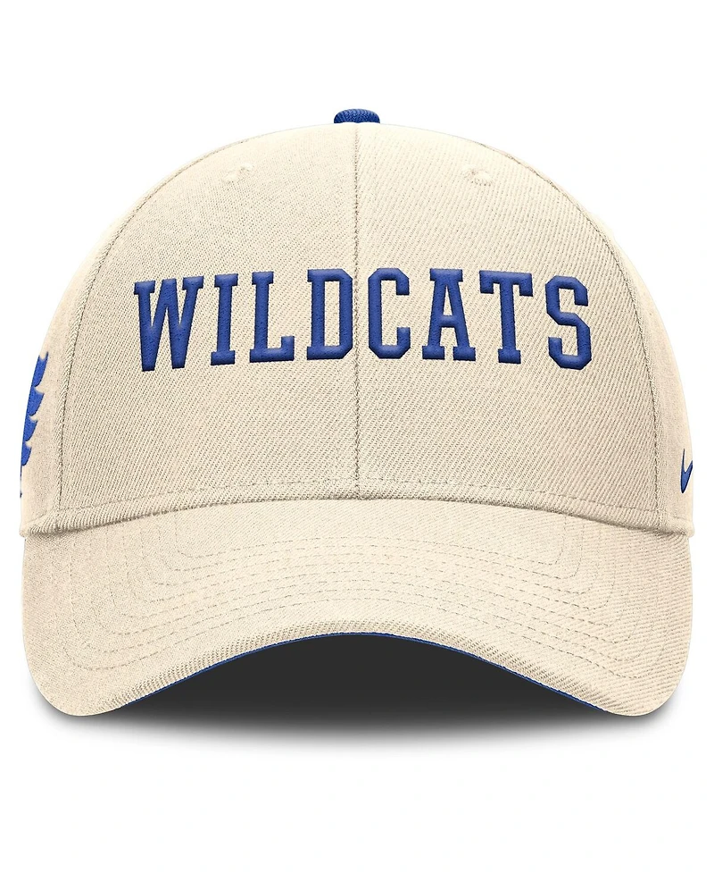 Nike Men's Natural Kentucky Wildcats Primetime Rise Adjustable Hat