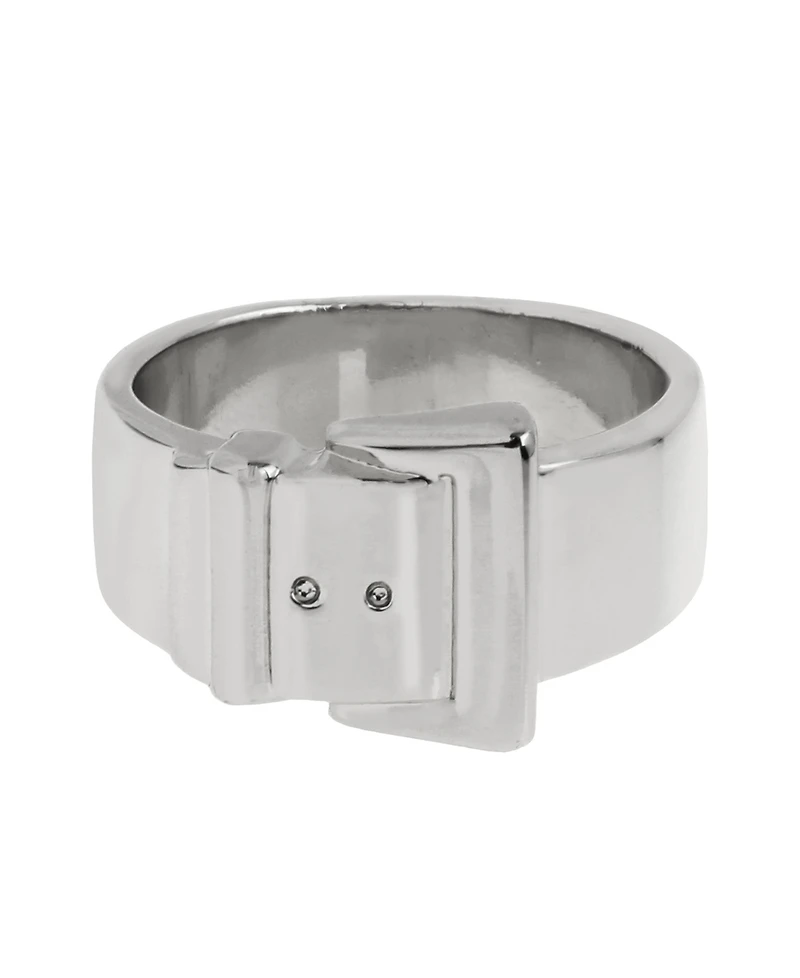 Steve Madden Belt Buckle Band Ring