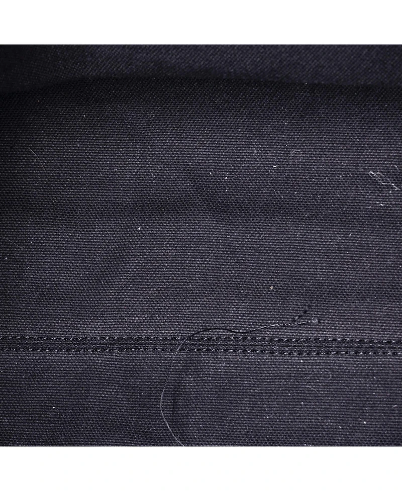 Pre-Owned Versace Large La Medusa Tote Embossed Canvas