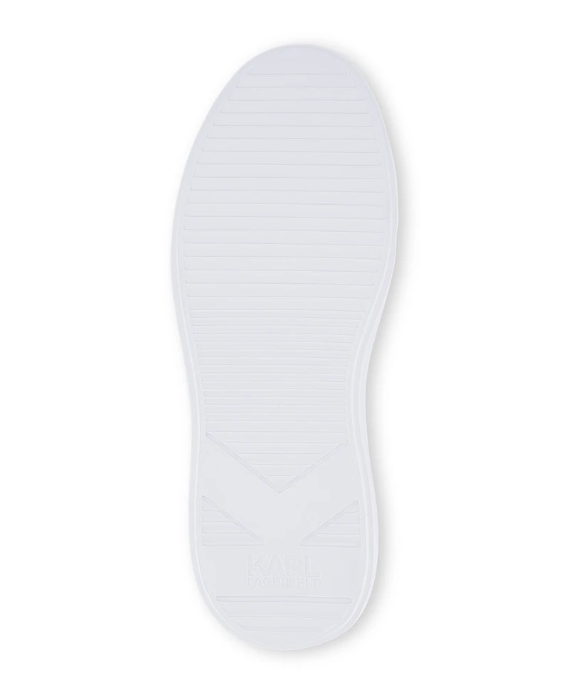 Karl Lagerfeld Paris Men's Logo Plain Toe Sneakers