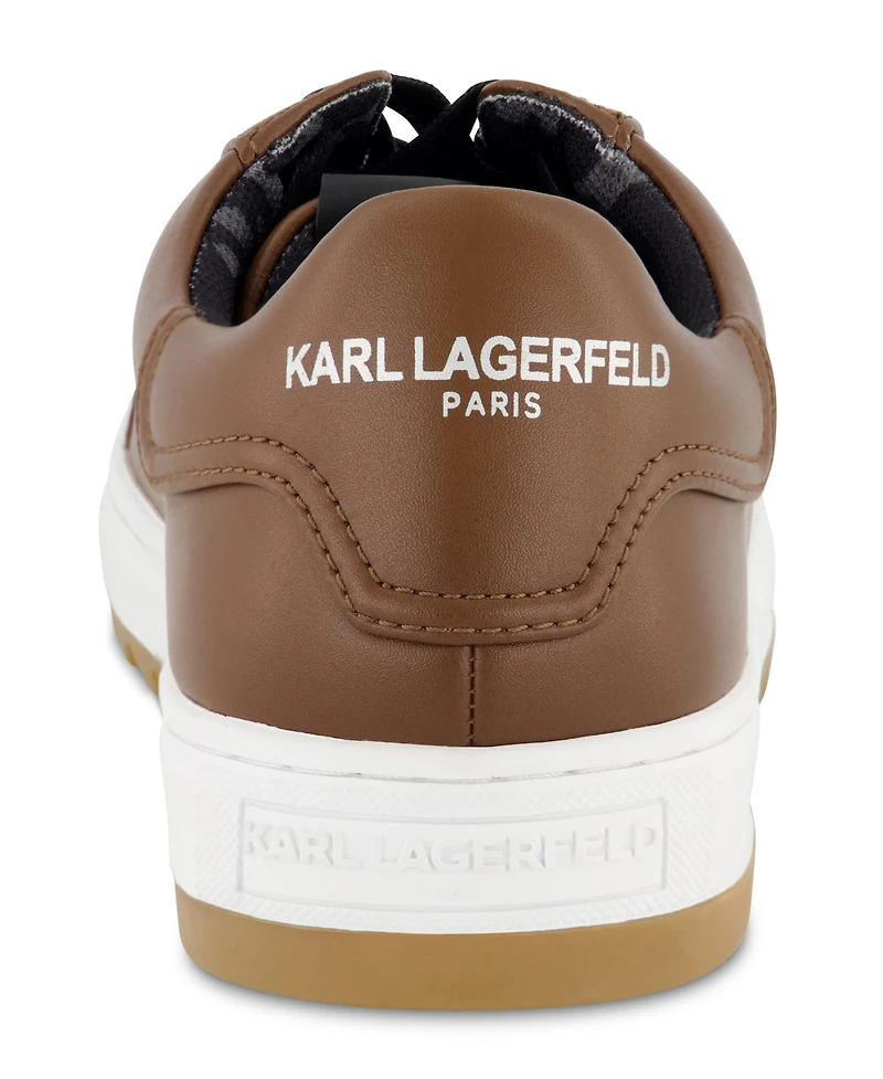 Karl Lagerfeld Paris Men's Plain Toe Sneakers