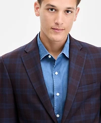 Tommy Hilfiger Men's Modern-Fit Check Sport Coat