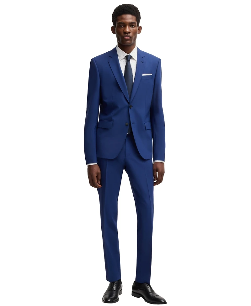 Boss by Hugo Men's Stretch-Cotton Regular-fit Dress Shirt