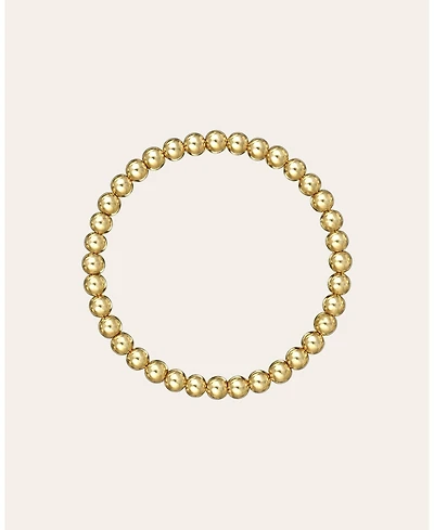 5mm Gold Bead Bracelet