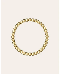 5mm Gold Bead Bracelet