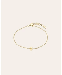 14k Gold Tiny Paw Bracelet